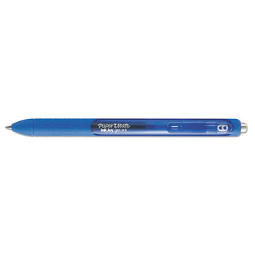Paper Mate® Inkjoy Gel Pen, Retractable, Micro 0.5 Mm, Blue Ink, Blue Barrel, Dozen freeshipping - TVN Wholesale